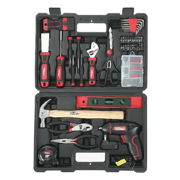 Hyper Tough 45-Piece Home Repair Tool Set with Scissors, Hex Wrenches, and More, New Condition